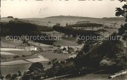 Obernhausen Blick zur Wasserkuppe Kat. Gersfeld (Rhoen)