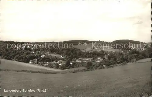 Langenberg Rheinland Totalansicht Kat. Velbert