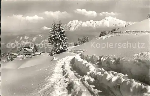 Oberstdorf Winterpanorama Kat. Oberstdorf