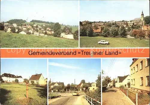 Treuen Schreiersgruen Teilansicht Hartmannsgruen Altmannsgruen OT Pfaffengruen Kat. Treuen Vogtland