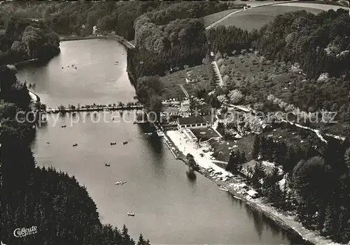 Diepental Talsperre Fliegeraufnahme Kat. Leichlingen (Rheinland)