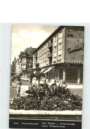 Jena Kinderbrunnen Weigelstrasse Johannisstrasse Universitaetsstadt Kat. Jena