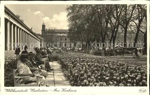 Wiesbaden Am Kurhaus Kat. Wiesbaden