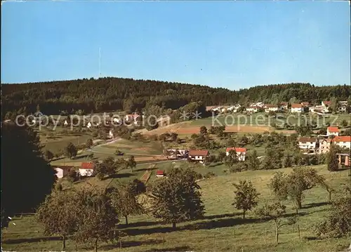 Siedelsbrunn Teilansicht Kat. Wald Michelbach