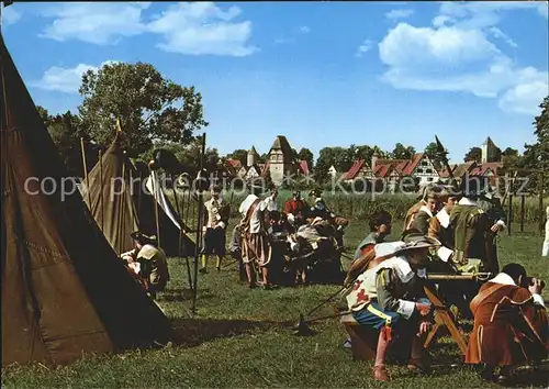 Dinkelsbuehl Kinderzeche Lagerleben Kat. Dinkelsbuehl