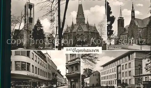 Bad Oeynhausen Klosterstrasse Rathaus Farne Villa Kat. Bad Oeynhausen