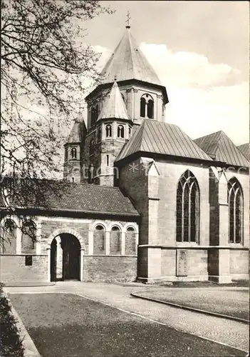 Essen Ruhr Muensterkirche Westwerk Kat. Essen