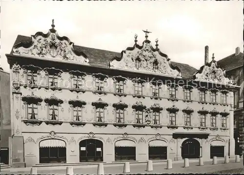 Wuerzburg Haus zum Falken Kat. Wuerzburg