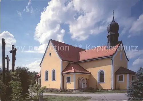 Haibuehl Wallfahrtskirche Kolmstein Zur Schmerzhaften Mutter Kat. Arrach