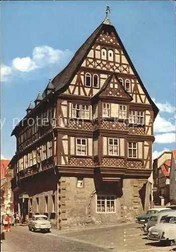 Miltenberg Main Hotel Riesen aeltestes Gasthaus Deutschlands Kat. Miltenberg