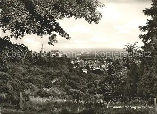 Kronberg Taunus Panorama Kat. Kronberg im Taunus