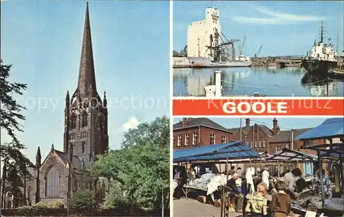 Goole East Riding of Yorkshire Kirche Markt Kat. East Riding of Yorkshire