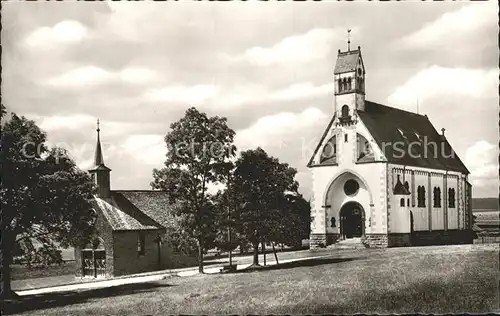 Loeffingen Wallfahrtskirche zum Witterschneekreuz Kat. Loeffingen