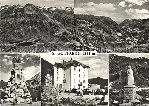 San Gottardo Madonna Denkmal Kat. San Gottardo