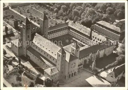 Muensterschwarzach Benediktinerabtei Fliegeraufnahme Kat. Schwarzach a.Main