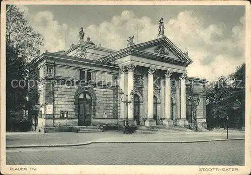 Plauen Vogtland Stadttheater Kat. Plauen