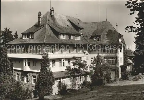 Freudenstadt Kurhaus Teuchelwald Kat. Freudenstadt