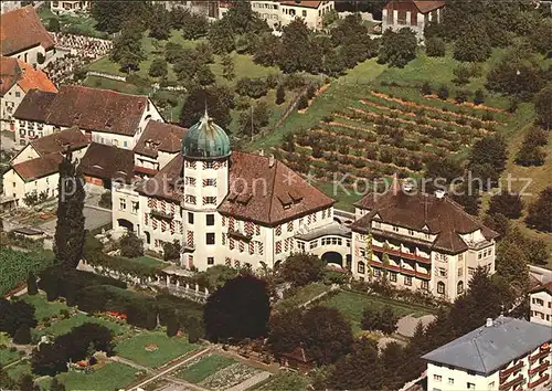 Zizers St Johannesstift Fliegeraufnahme Kat. Zizers