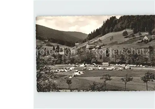 Freudenstadt Tannenfels Obertal Baiersbronn Campingplatz  Kat. Freudenstadt