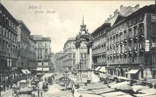 Wien Hoher Markt  Kat. Wien