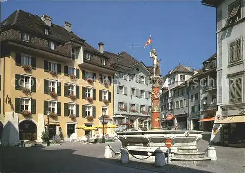 Solothurn St. Ursus Brunnen Kat. Solothurn