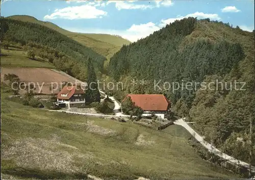 Oberharmersbach Berghaus  Kat. Oberharmersbach