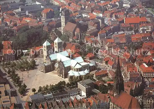 Muenster Westfalen Dom Fliegeraufnahme Kat. Muenster