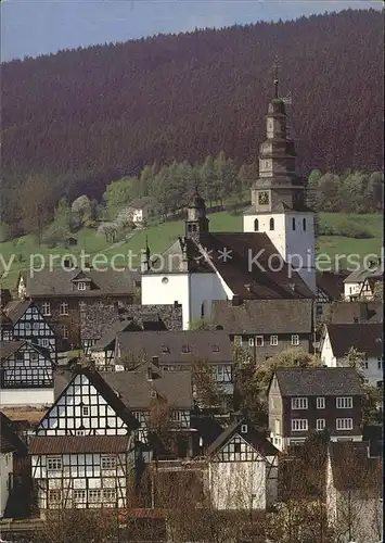 Hallenberg Pfarrkirche St Heribert Kat. Hallenberg