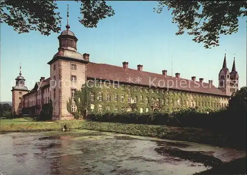 Hoexter Weser Schloss Corvey Kat. Hoexter