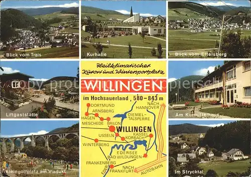 Willingen Sauerland Kurhalle Liftgaststaette Strycktal Kat. Willingen (Upland)