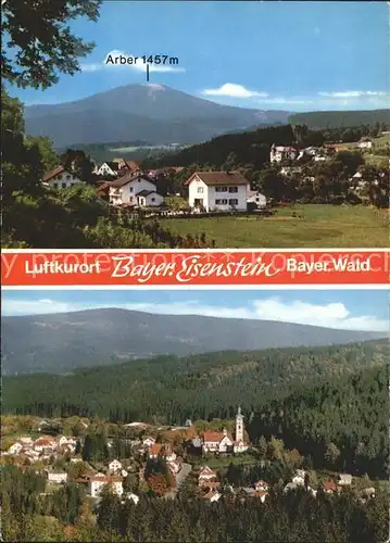 Bayerisch Eisenstein Arber Stadtansicht Kat. Bayerisch Eisenstein