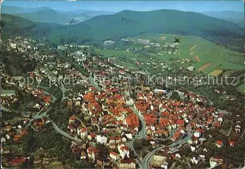 Bad Wildungen Altstadt und Kurviertel Fliegeraufnahme Kat. Bad Wildungen