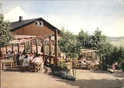 Sasbachwalden Gartenterrasse Sternenwirtshaus Hohritt Schwarzwald Kat. Sasbachwalden