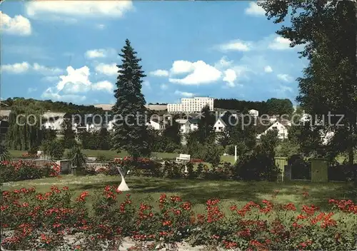 Hofgeismar Blick zum Kreiskrankenhaus Kat. Hofgeismar