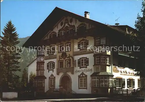 Neuhaus Schliersee Haus St Elisabeth Kat. Schliersee