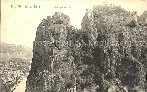 Bad Muenster Stein Ebernburg Rheingrafenstein Kat. Bad Muenster am Stein Ebernburg