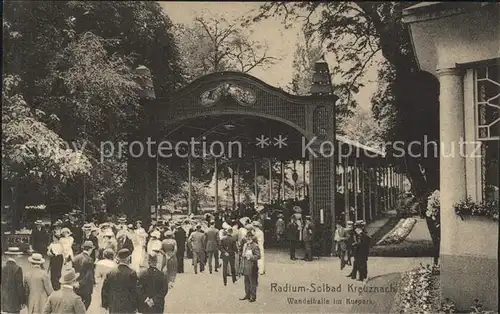 Bad Kreuznach Wandelhalle im Kurpark Kat. Bad Kreuznach