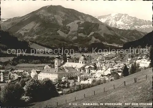 Mariazell Steiermark mit oetscher Kat. Mariazell