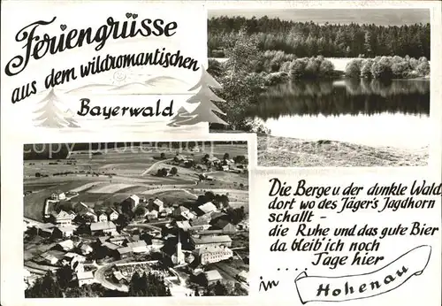 Hohenau Niederbayern  Kat. Hohenau