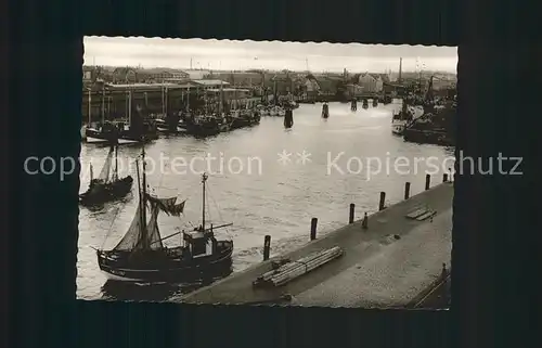 Cuxhaven Nordseebad Fischereihafen Kat. Cuxhaven