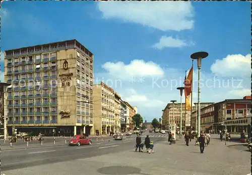 Muenster Westfalen Partie am Hauptbahnhof Kat. Muenster