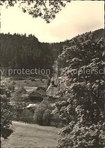 Oberweissbach Oberweissbacher Talstation Obstfelderschmiede Kat. Oberweissbach