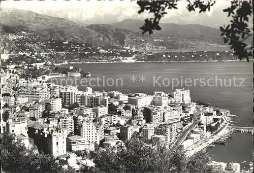 Monte Carlo Vue panoramique Palm Beach Cap Martin Frontiere Italie Principaute Cote d Azur Kat. Monte Carlo