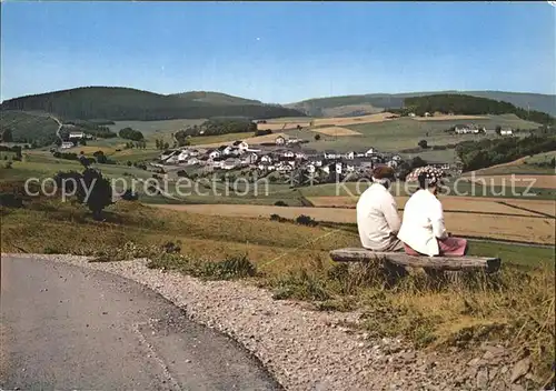 Usseln Stadtansicht Kat. Willingen (Upland)