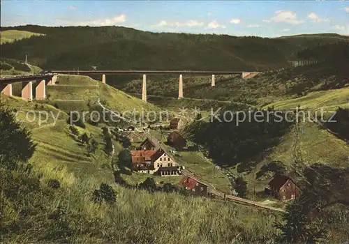 Schulenberg Oberharz Versunkene Ortschaft unter den Fluten der Okertalsperre Kat. Schulenberg im Oberharz