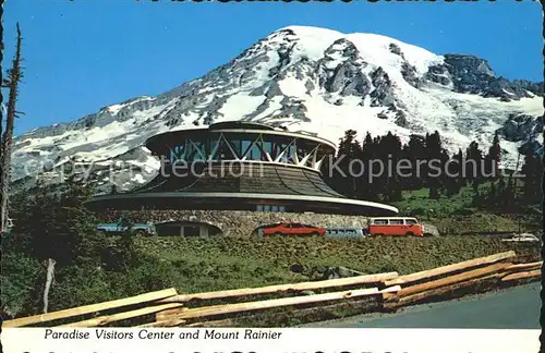 Mount Rainier National Park Paradise Visitors Center Kat. Mount Rainier