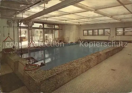 Bad Kreuznach Augusta Kurklinik Schwimm  Bewegungsbad  Kat. Bad Kreuznach