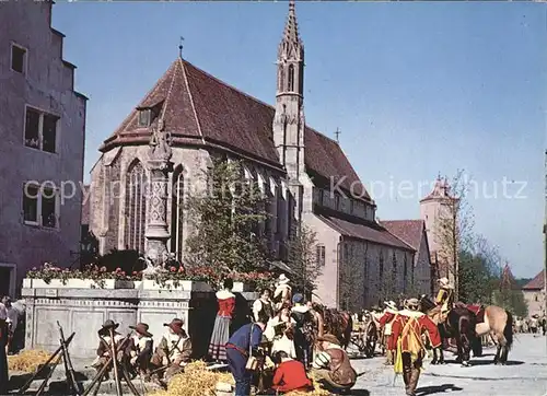 Rothenburg Tauber Historische Festspiele Pikett  Kat. Rothenburg ob der Tauber