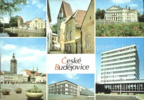 Ceske Budejovice Zelezna panna Rabstejnska vez Mestsky dum kultury Zizkovo namesti Pivovar Budvar Klinika Kat. Budweis Ceske Budejovice