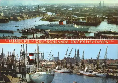 Hamburg Deutschlands groesster Hafen Kat. Hamburg